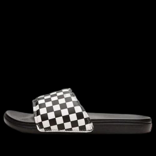 Vans Flip Flops La Costa Sports Slippers Unisex Black White Grid 'Black White'