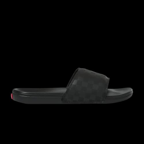 Vans La Costa Slide-On 'Triple Black Checkerboard'