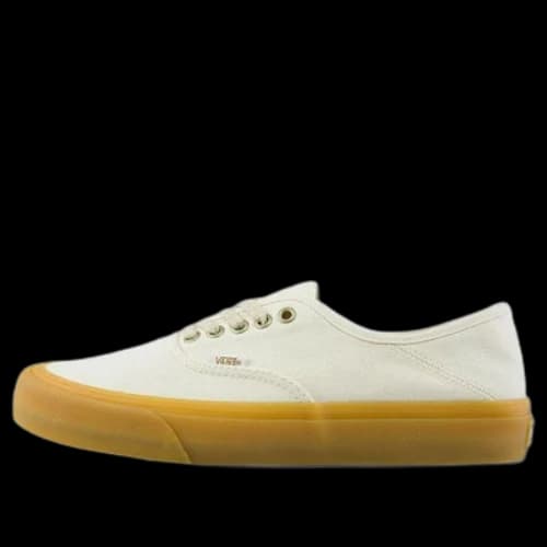 Vans Authentic Breathable Wear-Resistant Non-Slip Low Top Casual Skate Shoes Ivory White
