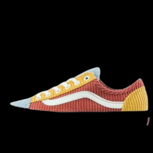 Vans Unisex Style 36 Sneakers Orange/Blue MULTI-COLOR