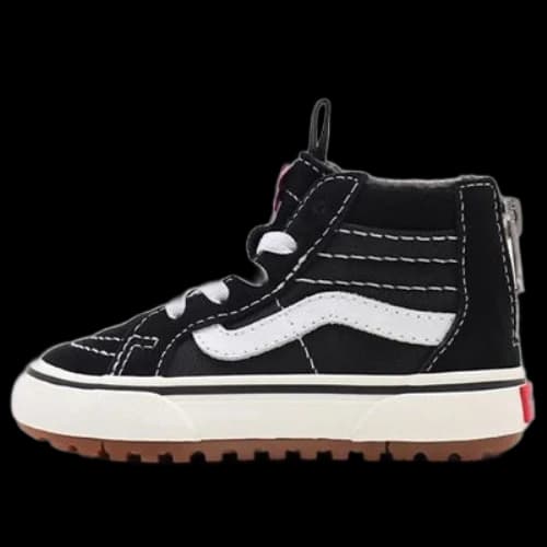 Vans Toddler SK8-HI Zip Mte-1 Sneakers Black/White TD