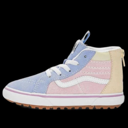 (TD) Vans Sk8-Hi ZIP MTE-1 'Light Blue Pink Yellow'