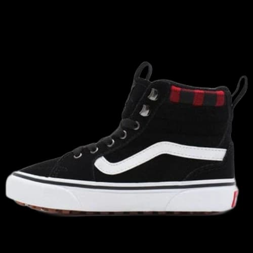 (PS) Vans Filmore Hi Sneakers K 'Black Red Plaid'