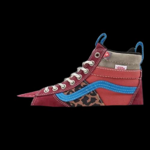 Vans Unisex SK8-Hi MTE-2 High-Heeled Sneakers Red 'Brown Orange'