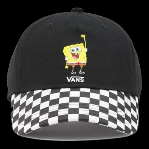 Vans x SpongeBob Court Side Hat 'Black White Yellow'