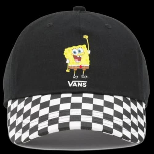 Vans x SpongeBob Court Side Hat 'Black White'