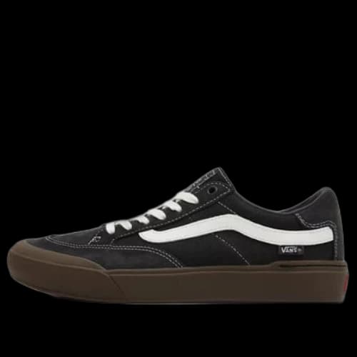 Vans Berle Low Tops Casual Skateboarding Shoes Unisex Black Brown
