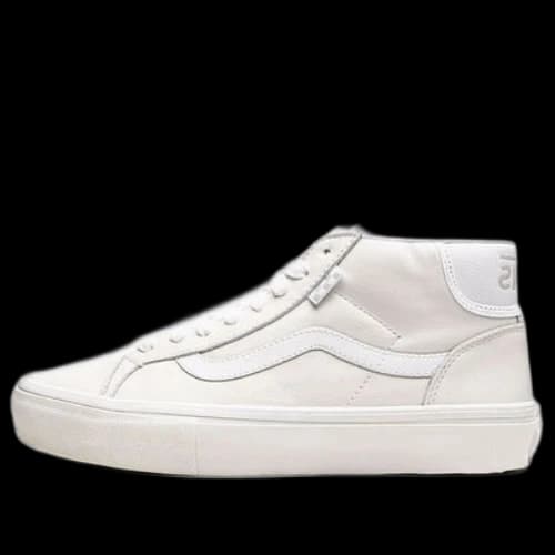Vans Skate Mid Skool Mid Tops Casual Skateboarding Shoes White