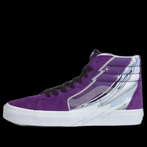 Vans Sk8-Hi Bolt Chrome Flash Shoes 'Acai Purple' (Women's)