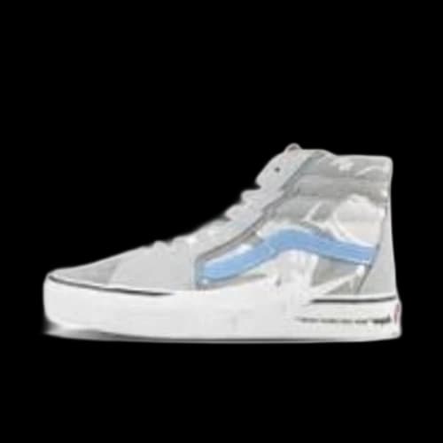 Vans x AAPE Sk8-Hi 'Grey White Blue'