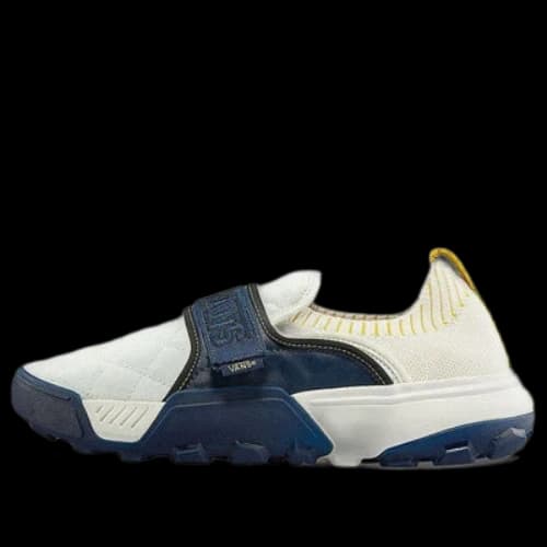 Vans Coast CC Lightweight Shock Absorption Wear-resistant Low Tops White Blue
