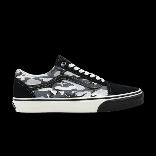Vans Old Skool 'Camo - Black Marshmallow'