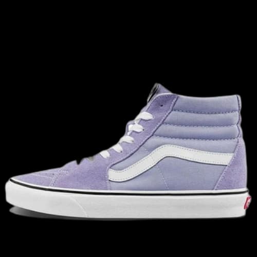 Vans Unisex SK8-Hi High-Top Sneakers Purple Light Purple