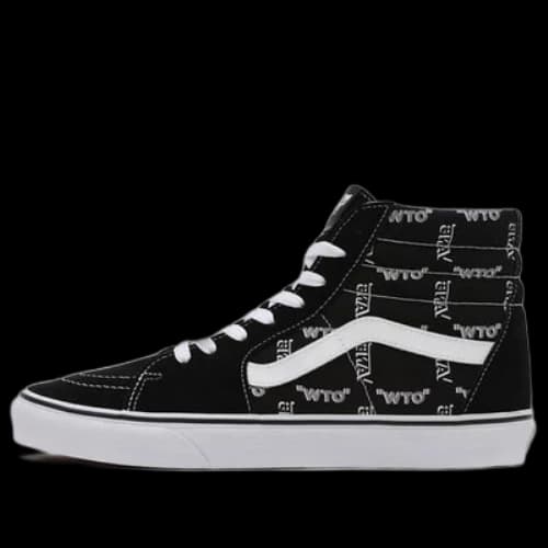 Vans Shadow Sk8-hi Skate Shoes Black