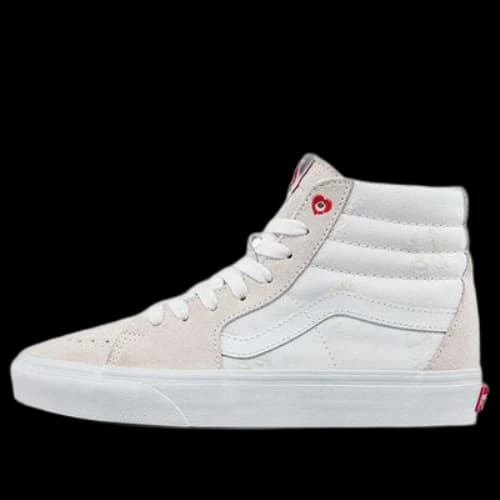 Vans Unisex SK8-Hi High-Top Sneakers Grey/White