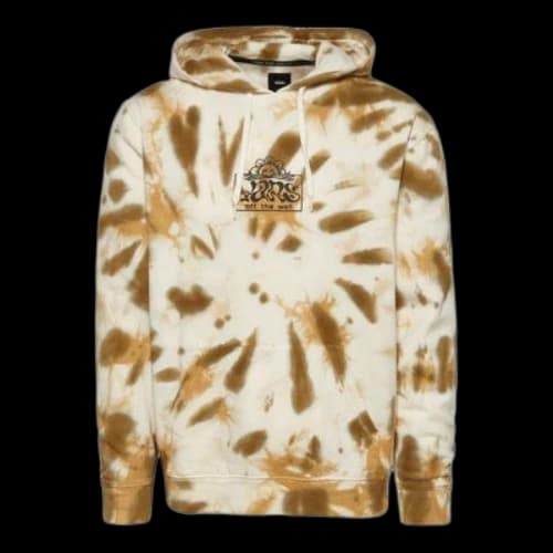 Vans Look Ahead Tie Dye Pullover Hoodie 'Beige'