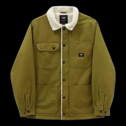 Vans Casual Cargo lapel Jacket Green