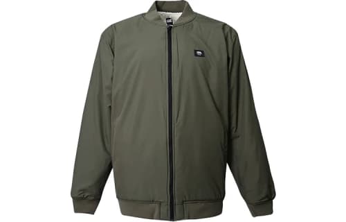 Vans Reversible Lamb's Wool Long Sleeves logo Sports Jacket Military Green