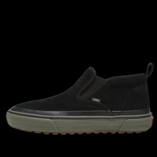 Vans Rain Camo Mid Slip MTE-1 Shoes 'Black Green'