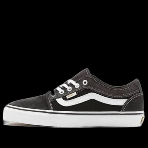 Vans Unisex Twill Chukka Low Sidestripe Sneakers Black