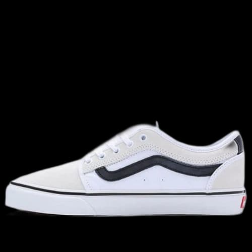 Vans Chukka Low Sidestripe 'White Black' (Women's)