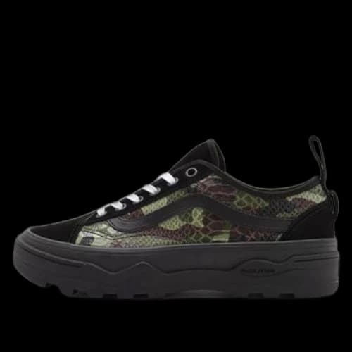 Vans Snake Camo Sentry Old Skool Black/Green/Muticolour
