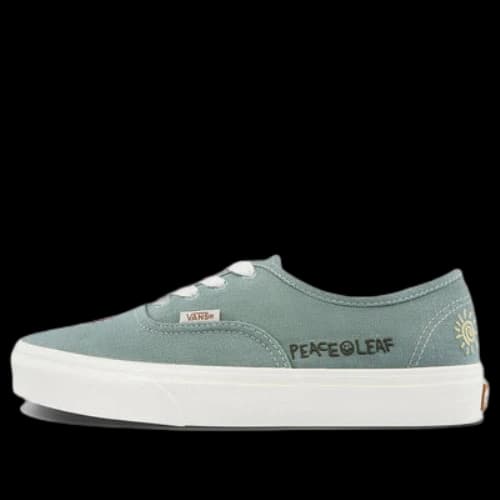 Vans Authentic Low Top Casual Skate Shoes Green Unisex
