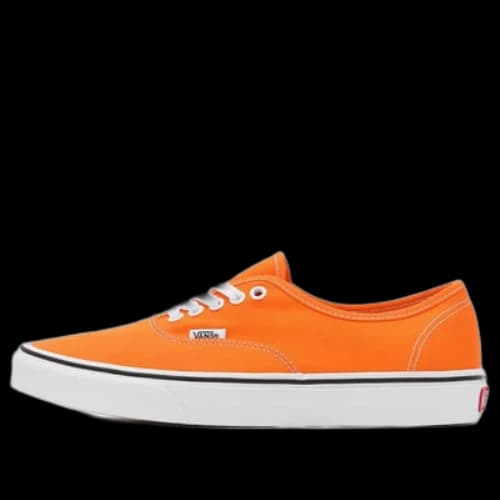 Vans Authentic Casual Fashion Skate Shoes Unisex Orange