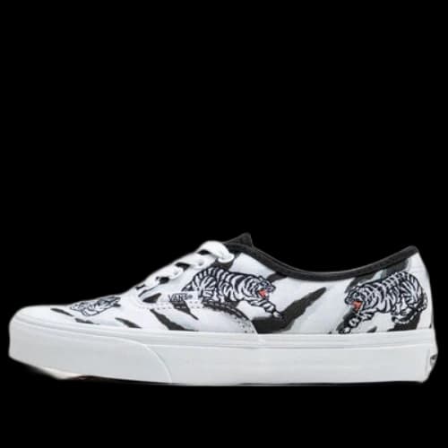 Vans Unisex Authentic Low-Top Sneakers Black/White
