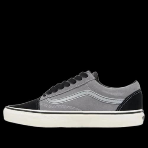 Vans Old Skool Low Tops Casual Skateboarding Shoes Unisex Black Gray