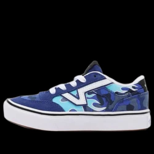 Vans Camo Flame Lowland Comfycush 'Blue White Black'
