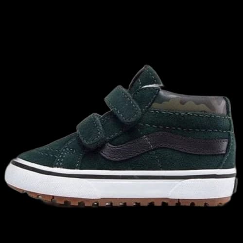 (TD) Vans Sk8 Mid Velcro 'Green'