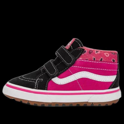 (TD) Vans Paisley Sk8-mid Reissue Mte-1 'Pink Black'