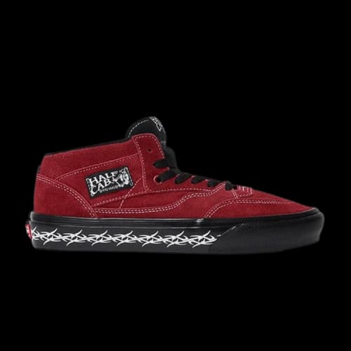 Vans Supreme x Half Cab 'Barbed Wire - Burgundy'