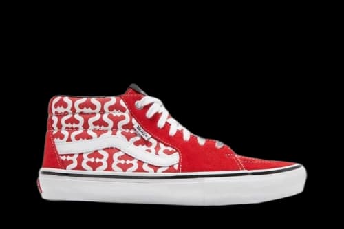Vans Supreme x Grosso Mid 'Monogram S - Red'