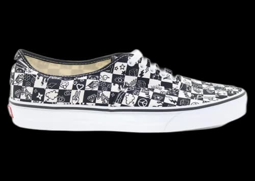Vans Authentic Doodle Checkerboard
