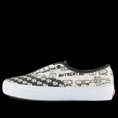 Vans Authentic x Otw Nuttsh 'Black White'