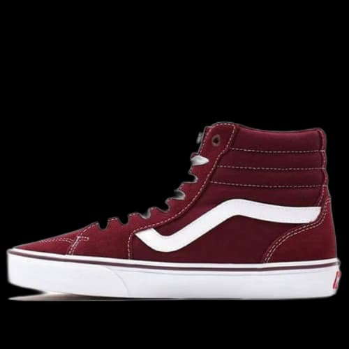 Vans Filmore Hi Casual Skateboarding Shoes Red