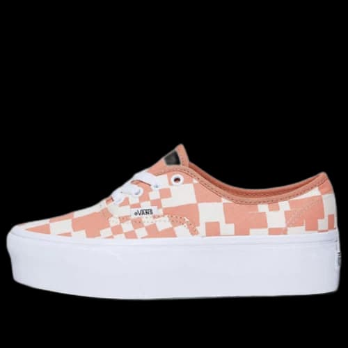 Vans Authentic Multi Check Stackform 'Brown White'