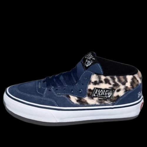 Vans Half Cab x Supreme Leopard Half Cab 'Navy Blue'