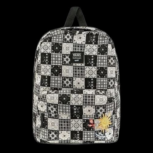 Vans X Skateistan Backpack 'Grey White'