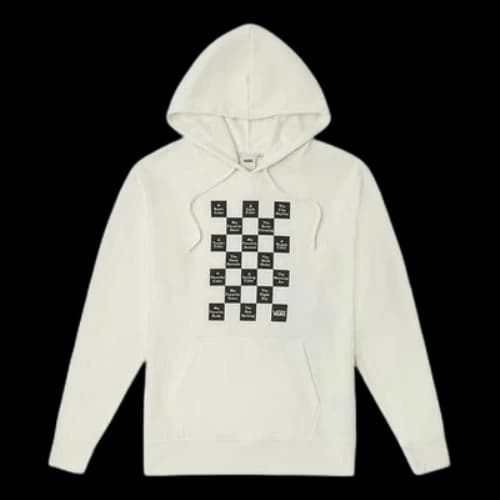 Vans Checkerboard 21 Hoodie 'White' (Women's)