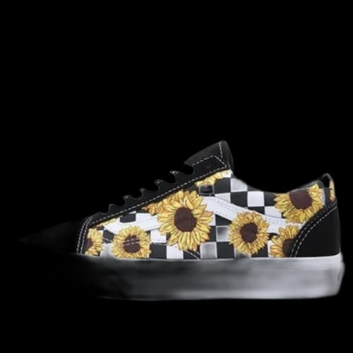 Vans Old Skool Print Black/Yellow
