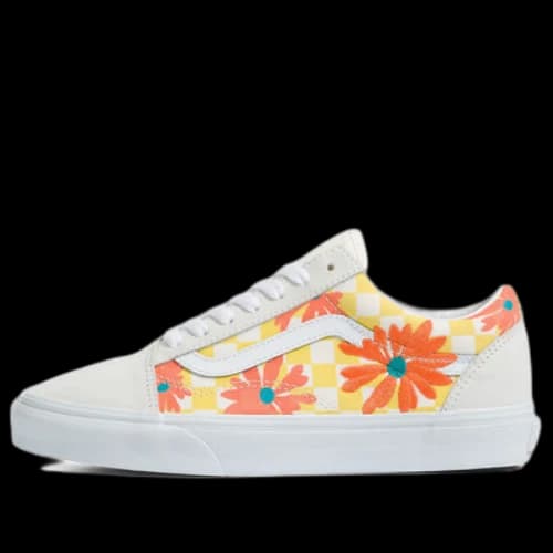 Vans Old Skool WHITEYELLOWORANGE