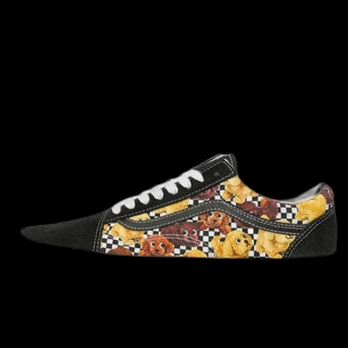 Vans Old Skool Low Tops Skateboarding Shoes Unisex Black White