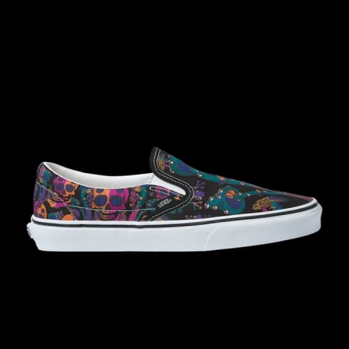 Vans Classic Slip-On 'Black Purple Orange'