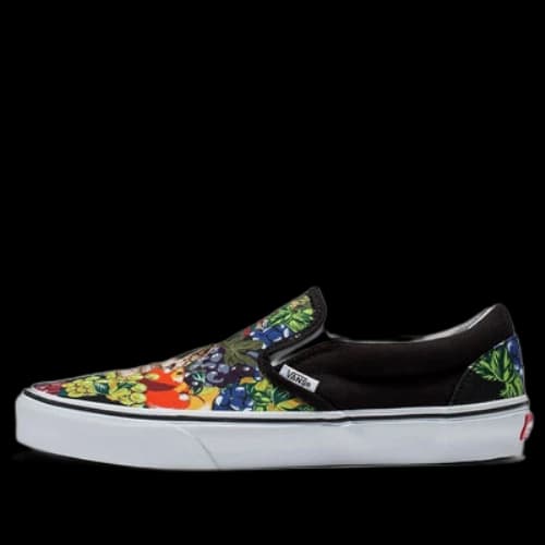 Vans Classic Slip-On Fruit Skull 'Black Multi'