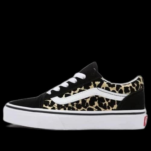Vans Flocked Leopard Old Skool 'Black Brown'