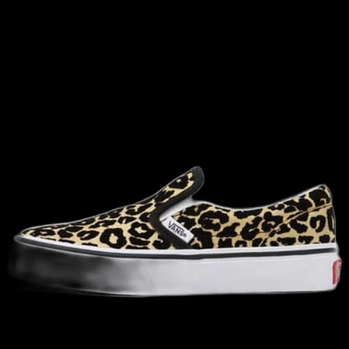 Vans Flocked Leopard Classic Slip-On Blackleopard