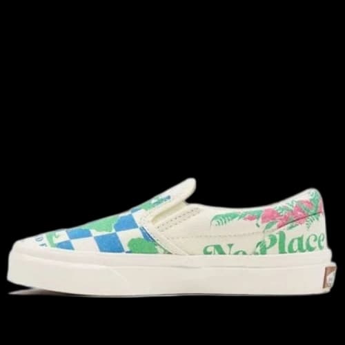 Vans Classic Slip-On Eco Theory 'White Blue'